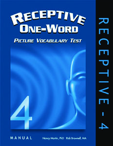 ROWPVT-4 Examiner's Manual